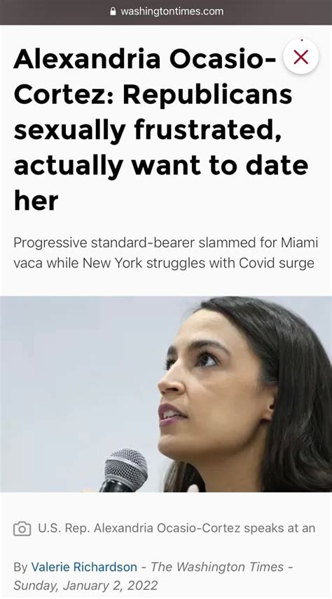 alexandria ocasio cortez republicans sexually frustrated actually want to date her