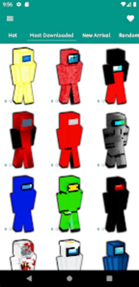 Among Us Skins For Minecraft P لنظام Android تنزيل