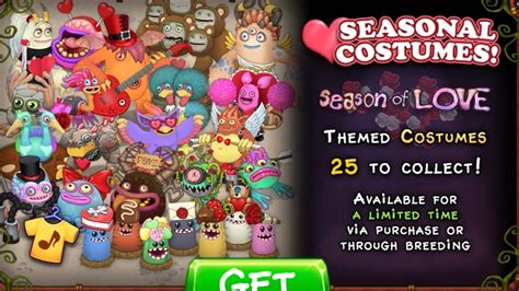 My Singing Monsters Season Of Love Stuff Youtube