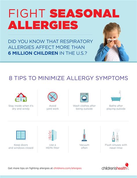 Fight Seasonal Allergies In Kids Childrens Health