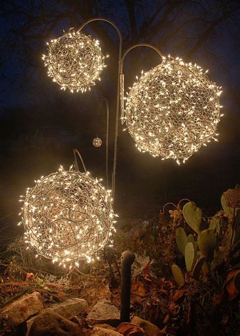 Diy Lighted Christmas Balls