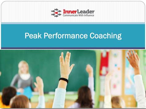 PPT - Peak Performance Coaching PowerPoint Presentation, free download