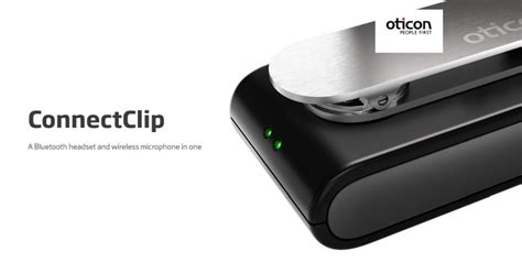 Oticon Connectclip Headset Für Hörgeräte Audicarede Hörgeräte Zubehör