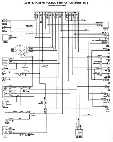Diagrama Sistema Electrico Nissan Tsuru