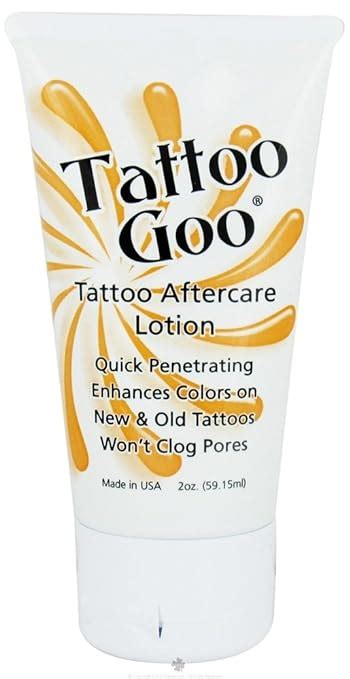 Tattoo Goo Tattoo And Skincare Lotion 60ml Uk Beauty