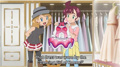 Serena Helps Koharu In Choosing Dress For Performance Pokémon Journeys Youtube