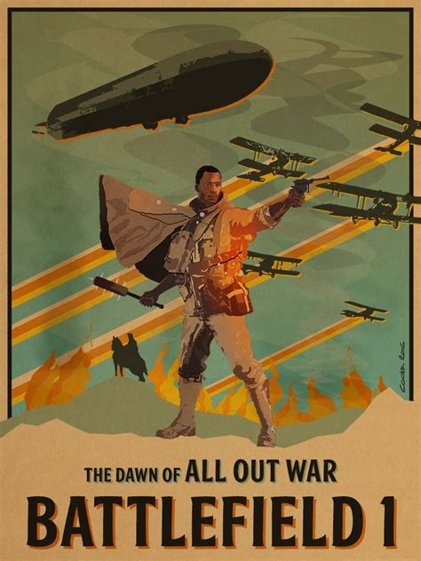 Battlefield 1 Wwi Style Poster Rxboxone