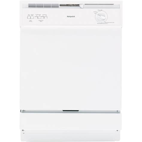 We test whether the maximum number of place. Hotpoint - 24" Front Control Built-In Dishwasher - White ...