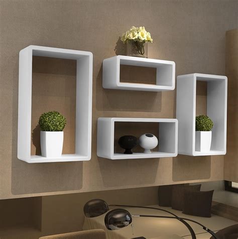 Floating wall cube box shelf shelves light oak dark walnut set of 3 modern | ebay. Best 30+ Unique & Cheap IKEA Floating Bookshelves Ideas ...