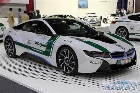 A relatively tame part of dubai police's fleet, but bmw's legendary 'm' badge signifies there's no shortage of power. Dubai Police Car at Dubai Motor Show 2015