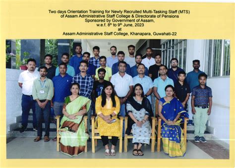 Training Of Newly Recruited Multi Tasking Staff Mts On 8th And 9th June