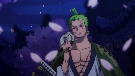 Zoro In Land Of Wano One Piece Live Wallpaper
