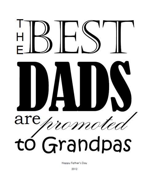 Happy Fathers Day Grandpa Printables