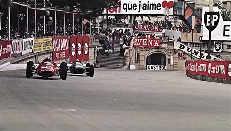 The monaco grand prix (french: Bizar: 4K beelden van de Grand Prix van Monaco... uit 1962!
