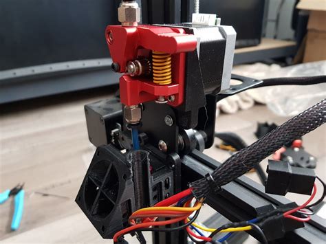 Oem Creality Dd Gantry And Creality Dual Gear Extruder Adapter For Hero