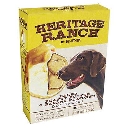$39.12 each ($0.11/oz) 0 added. Heritage Ranch by H-E-B Peanut Butter Banana Dog Treats ...