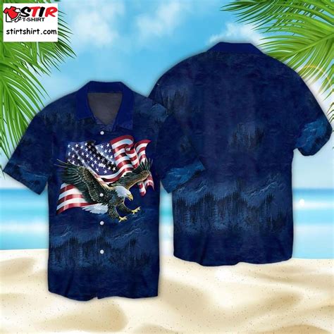 American Eagle Happy Independence Day Hawaii Shirt Day Meme Stirtshirt