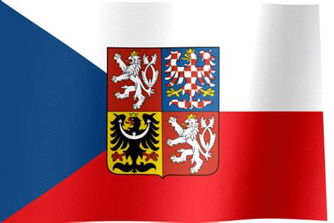 Flag Of The Czech Republic  All Waving Flags