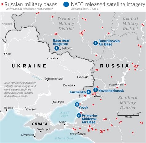 is satellite imagery revealing a russian military buildup on ukraine s borders the washington
