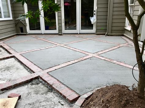 Pavers Around Concrete Patio Enhance Your Outdoor Space In Style