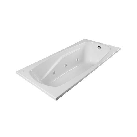 Having your own whirlpool tub will allow you to enjoy a calming glass of wine or a cocktail while swimming in your whirlpool tub and will definitely be the main attraction of your parties during the summer. ProFlo PFWPLUSA6036 60" x 36" Whirlpool Bathtub with 8 ...
