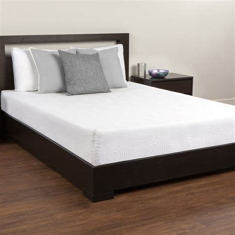 Queen mattress, sweetnight 12 inch gel memory foam mattress. Comfort Memories 10-inch Queen-size Memory Foam Mattress ...