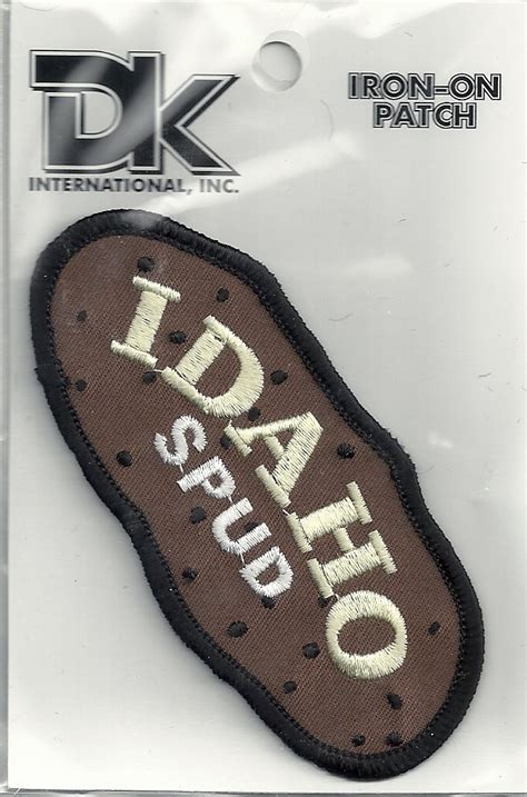 Souvenir Patch State Of Idaho Ebay Patches Idaho Iron On Patches