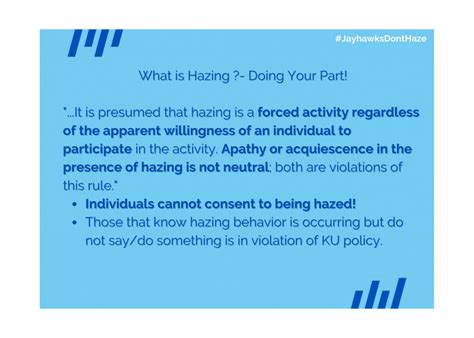 Prevent Hazing At Ku Student Conduct And Community Standards