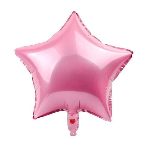 10 Inch Pink Star Shaped Foil Balloon Wedding Balloon Decorations