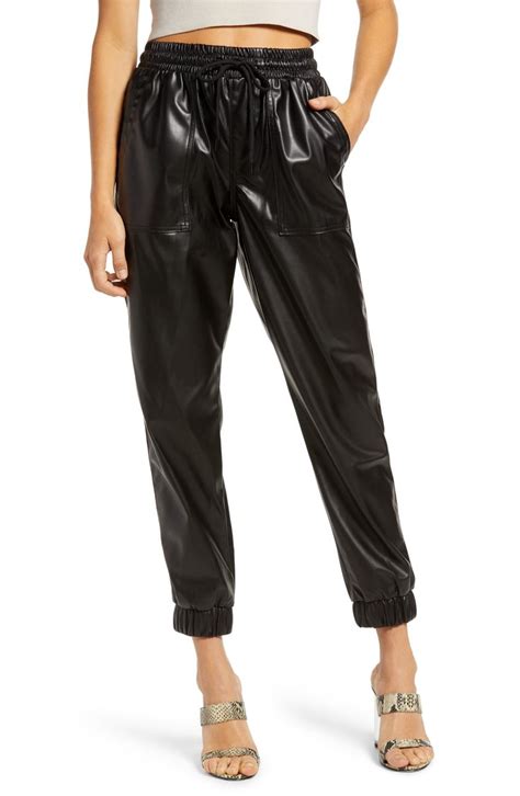 Blanknyc Faux Leather Jogger Pants Nordstrom Faux Leather Pants