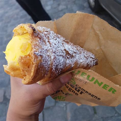 The earliest version of nutella custard horns pastry horns cream horns filled with either italian cream ricotta or custard. ---Cornet with Custard Filling--- Cornet is an Italian ...