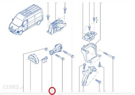 Zawieszenie Silnika Renault Oe Poduszka Silnika Ty Master