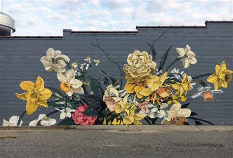 Bursts Of Stylized Flowers By ‘ouizi Transform Buildings Into Floral