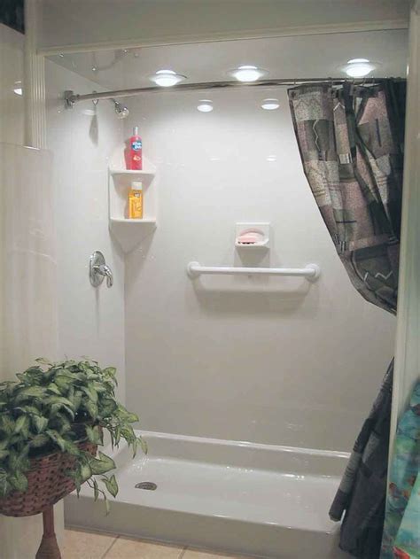 Bathroom Fiberglass Shower Pan