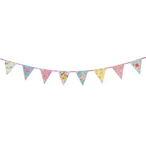 Vintage Floral Bunting By Postbox Party