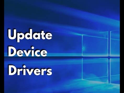 How To Update The Device Drivers In Windows With One Click Youtube
