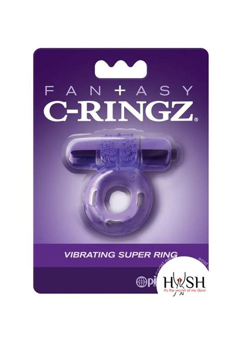 Fantasy C Ringz Vibrating Super Ring Purple Hush Nigeria Store