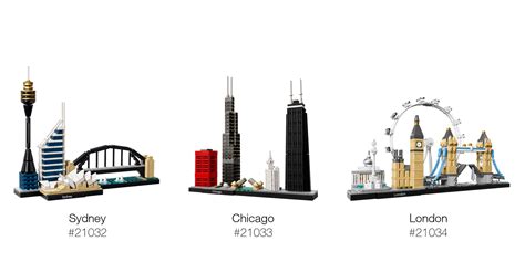 2017 Lego Architecture Preview Sydney Chicago And London Brick Architect