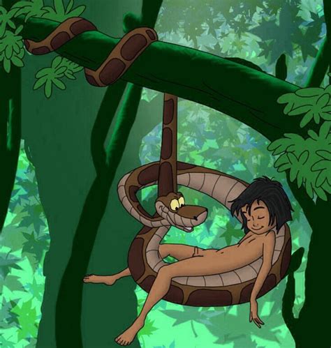 Kaa Swallows Mowgli