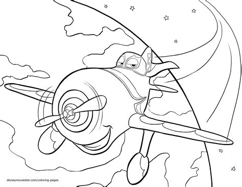 Coloriages Les Avions Planes Films D Animation Dessins Colorier