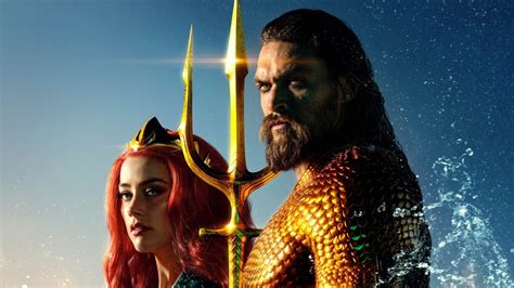 Jason Momoa And Amber Heard In Aquaman High Definition Wallpaper