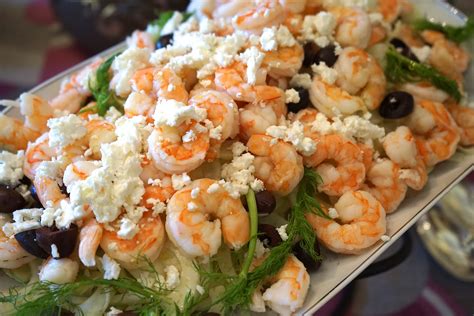 Well, how about this cold shrimp appetizer made using mangoes, shrimp, avocadoes and lime juice. This Shrimp Salad combines the crunch and the slightly ...