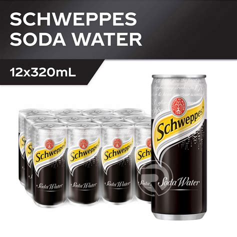 Schweppes Soda Water 12 Cans X 320ml Shopee Singapore