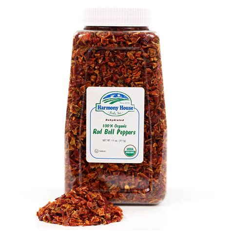 Dried Sweet Peppers Bulk Mixed Dried Bell Peppers