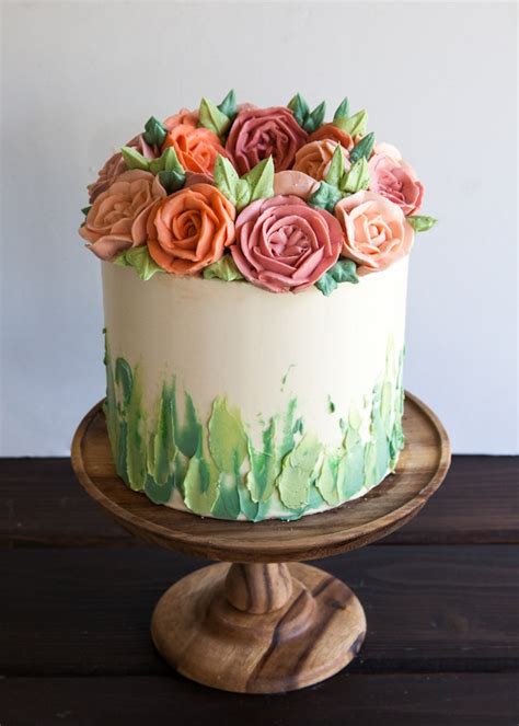 A rustic chic wedding in ontario with a pastel color palette. Buttercream Flower Cakes Are a Delicious Way to Welcome Spring
