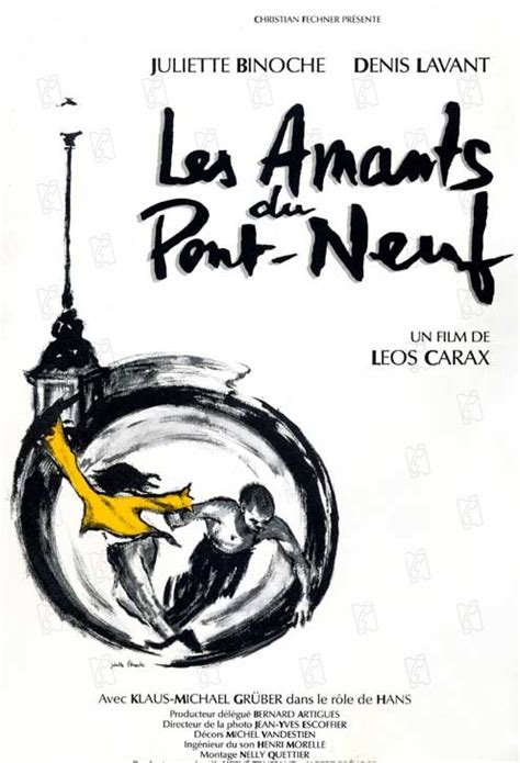 Les Amants Du Pont Neuf Film 1991 Allociné