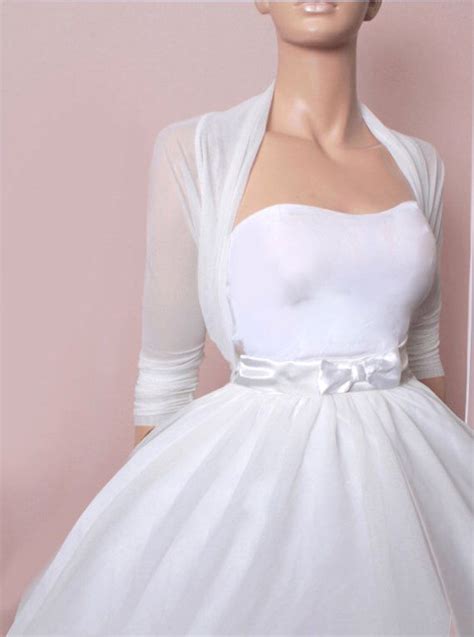 Https://tommynaija.com/wedding/3 4 Sleeve Wedding Dress Half Jacket