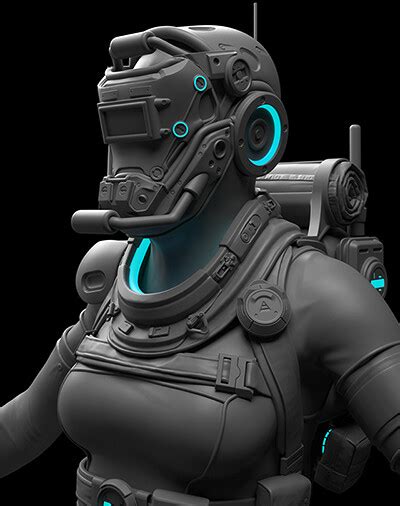 Artstation Sci Fi Engineer