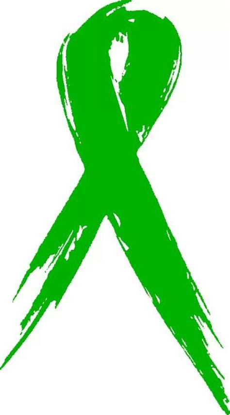 Green Ribbon Cerebral Palsy Awareness Cancer Ribbon Tattoos Cancer