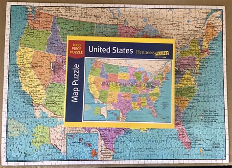 United States Map Puzzles Games Map